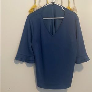 Blue dress shirt